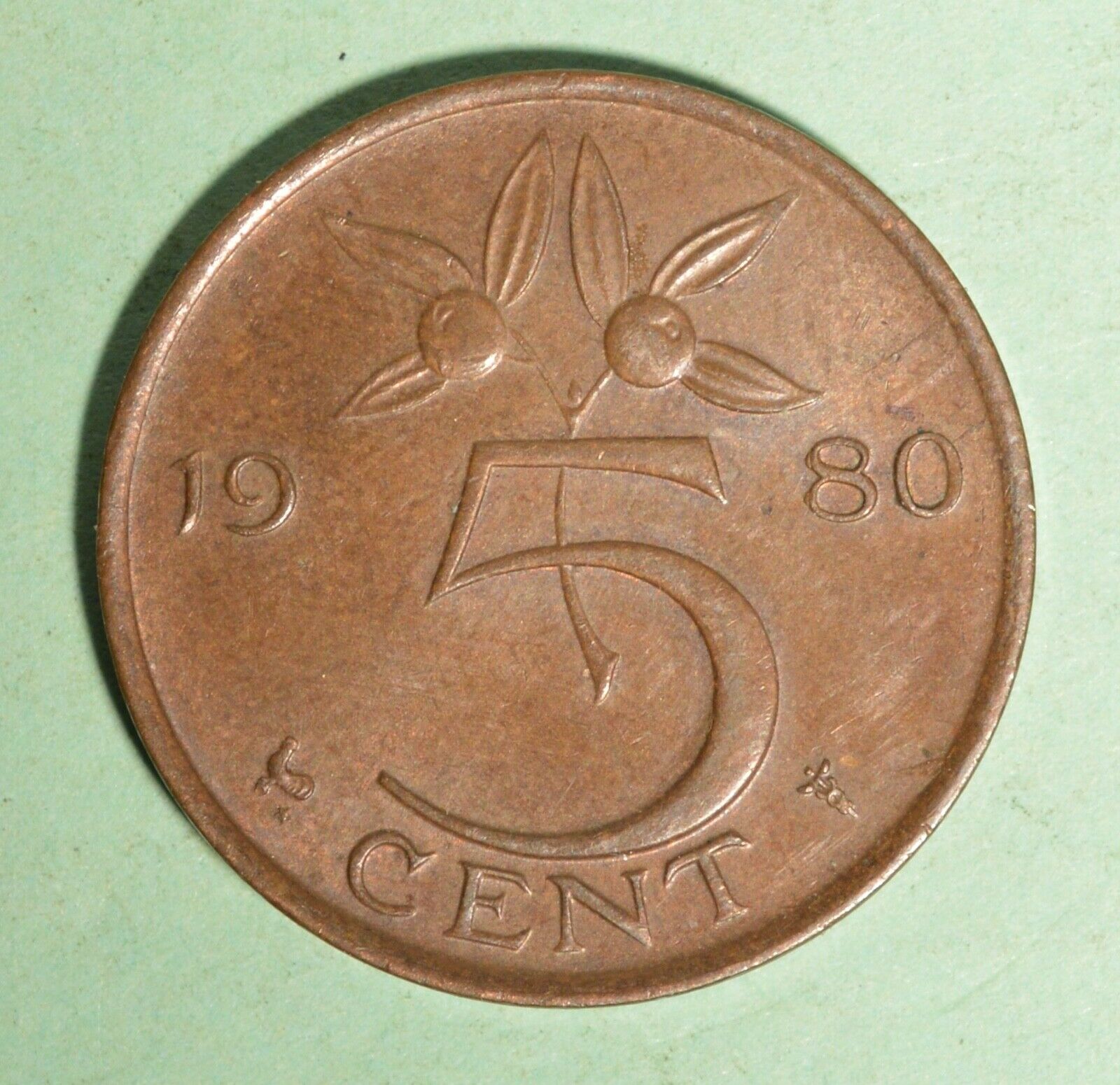 Netherland 5 Cent 1980 - INV# X-377