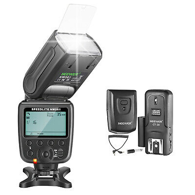 Neewer Nw-561 Manual Flash With Trigger Diffuser  For Canon Nikon