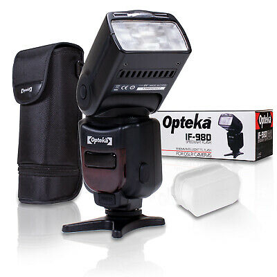 Opteka If-980 I-ttl Af Flash For Nikon D3600 D3500 D3400 D3300 D3200 D3100 D3000