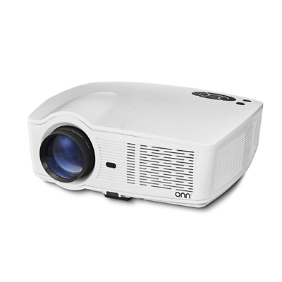 Onn Projector 720p / 1080p 3100 Lumens Portable W/ Roku Streaming Stick