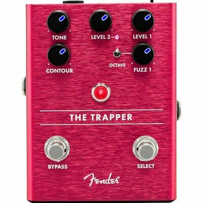 NEW - Fender The Trapper Dual Fuzz Pedal, #023-4545-000