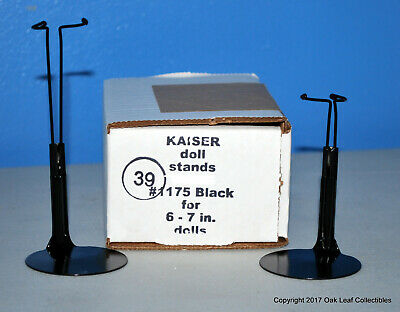 6 Kaiser 1175 Black Doll Stands For 6" Dolls Dawn Nancy Kelly Funko Pop! Ect