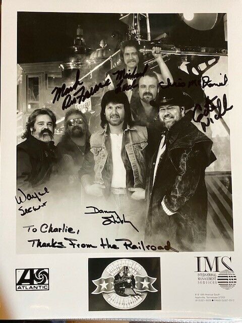Confederate Railroad Country Music Group Signed Photo    891