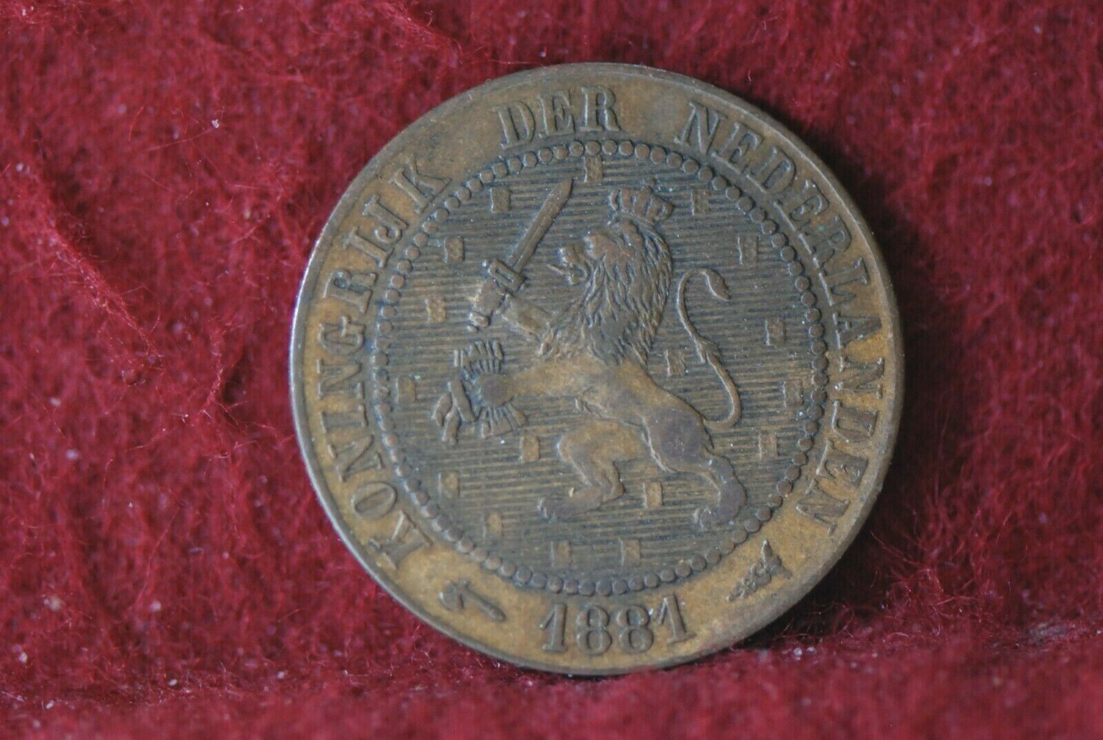Netherlands, 1881 2-1/2 Cents, KM108.1, Extremely Fine,                      5-9
