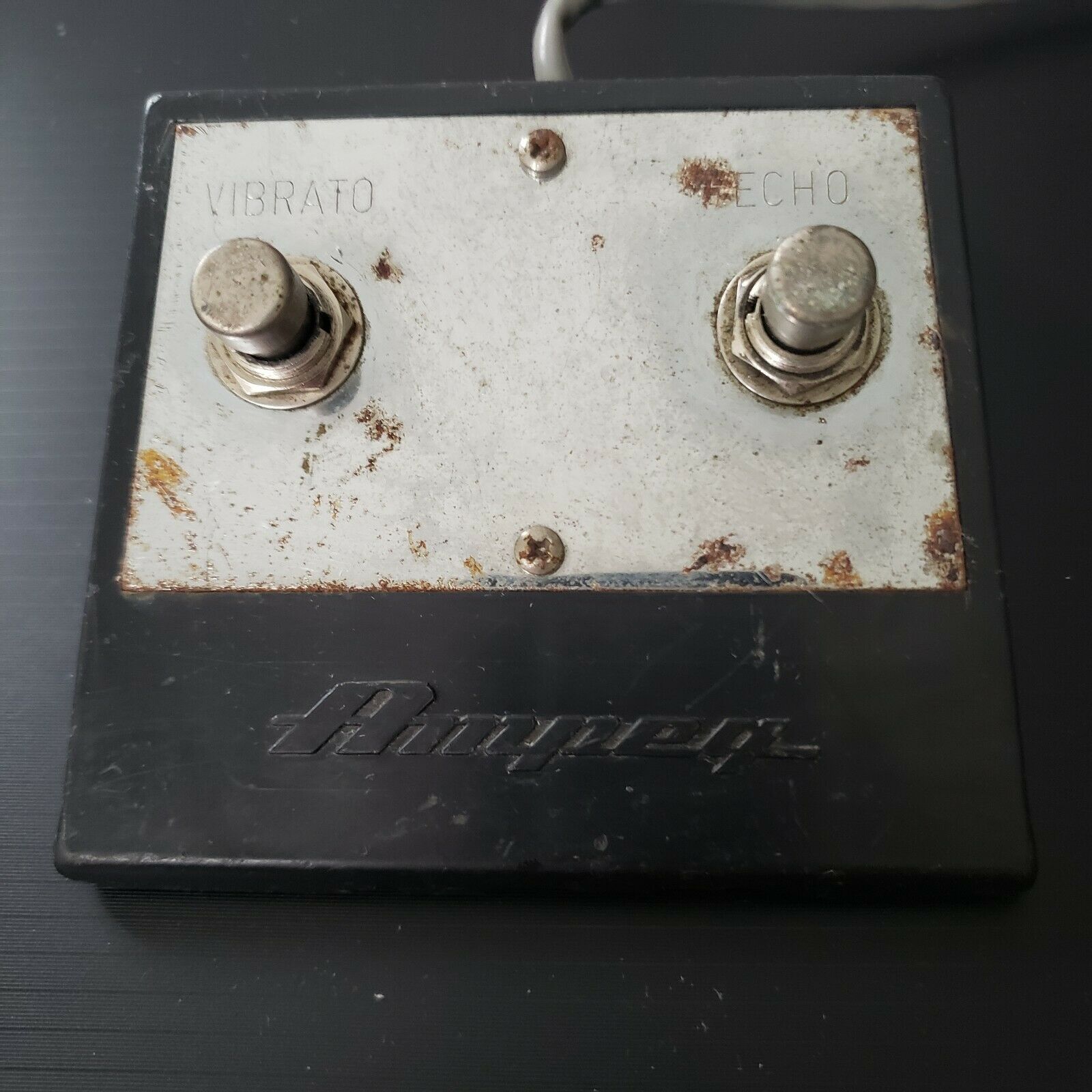 Ampeg Foot Switch from the 60's Vibrato And Echo