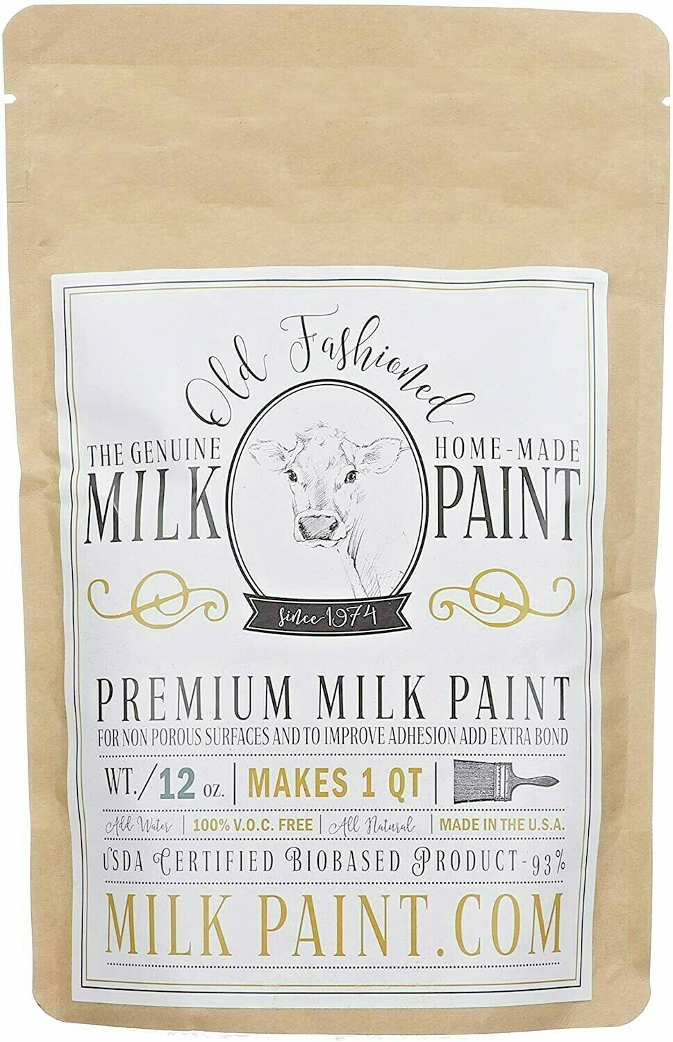 The Geniune Old-fashioned Home-made Milk Paint - All Colors Pint/quart