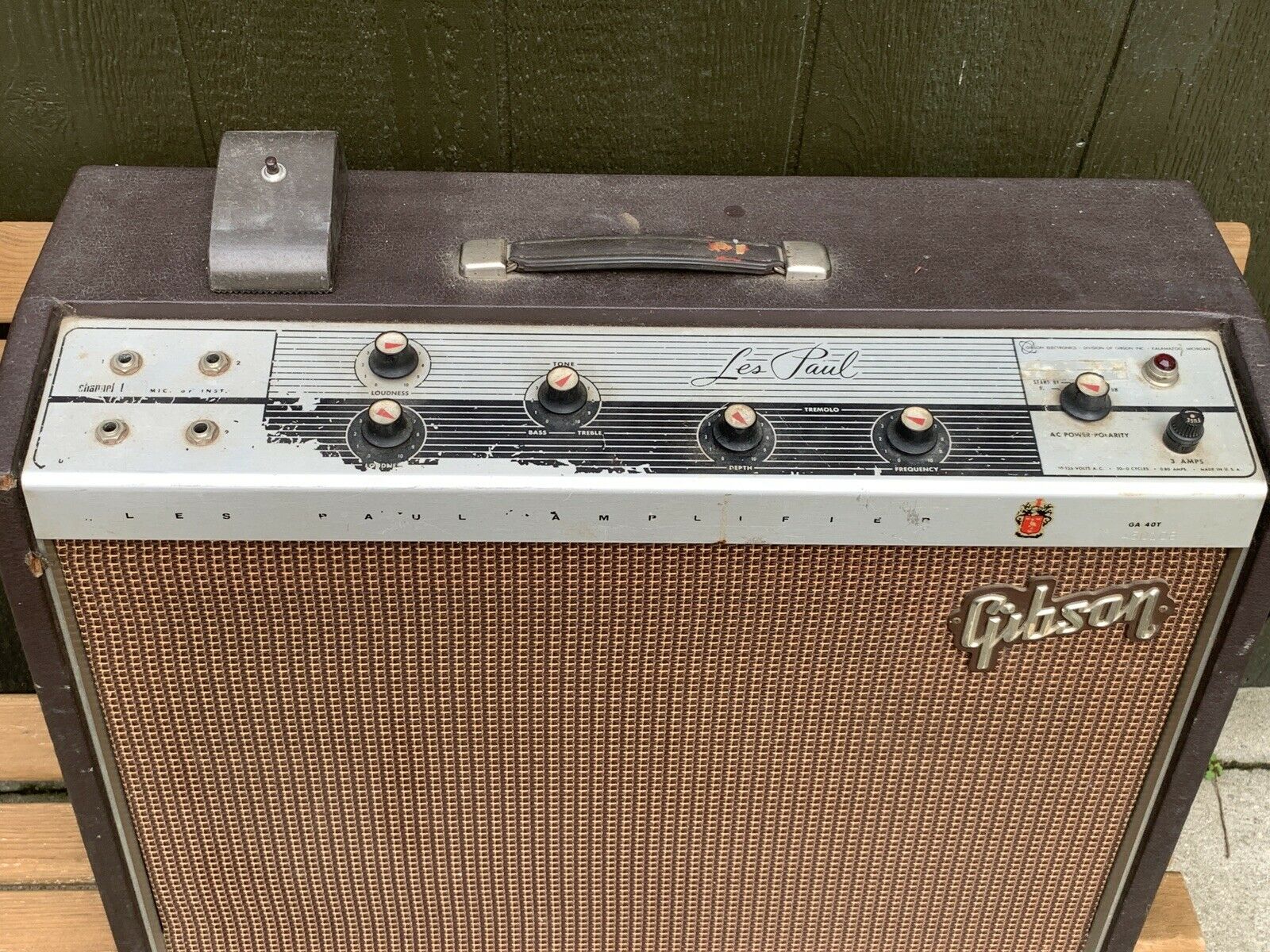 Vintage Gibson Les Paul Amp