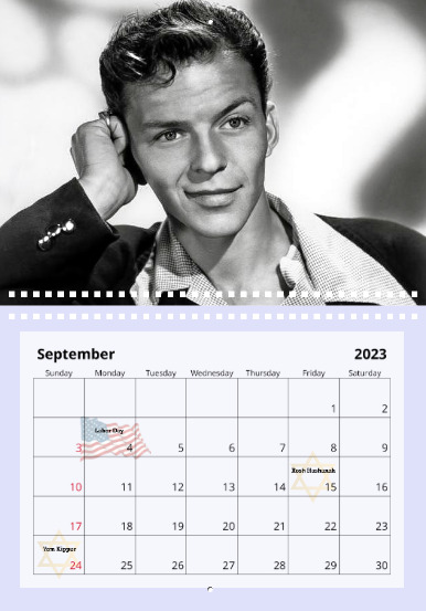 Frank Sinatra 2023 Wall Calendar