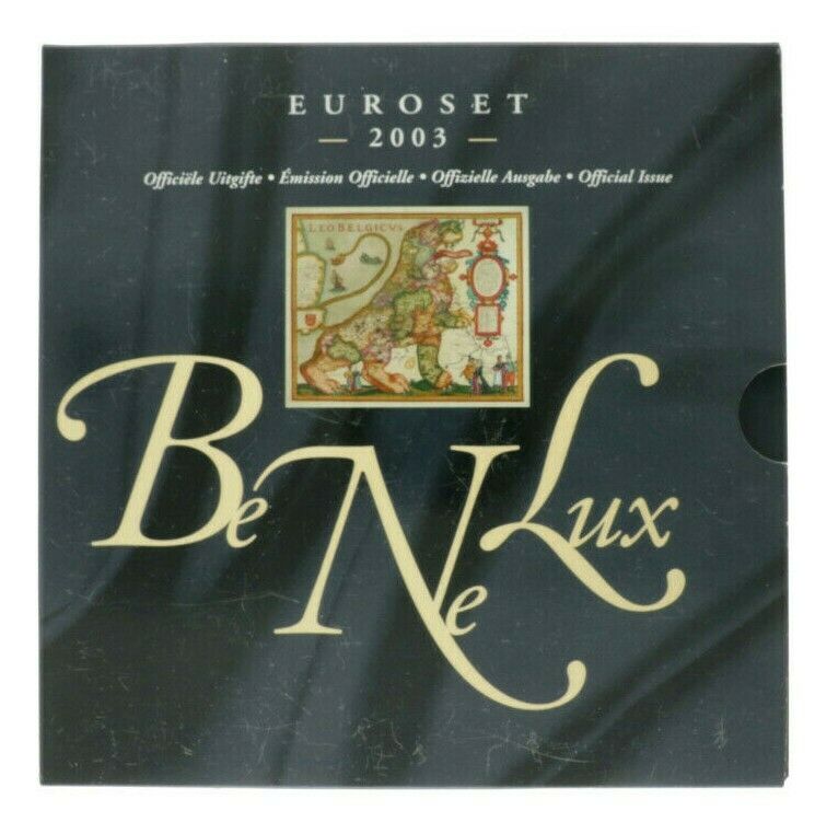 Benelux - Euro Coin Set - 2003 - Netherlands, Belgium and Luxembourg - BU-set