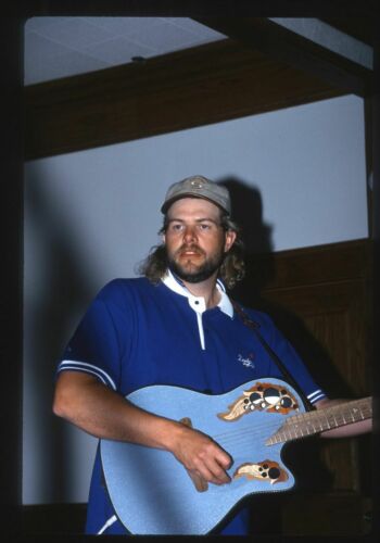1994 Toby Keith Live On Stage Original 35mm Slide Transparency Country Singer