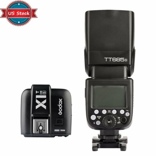 Us Godox Tt685s 2.4g Hss Ttl Flash Speedlite / X1s Trigger For Sony A77ii A7r