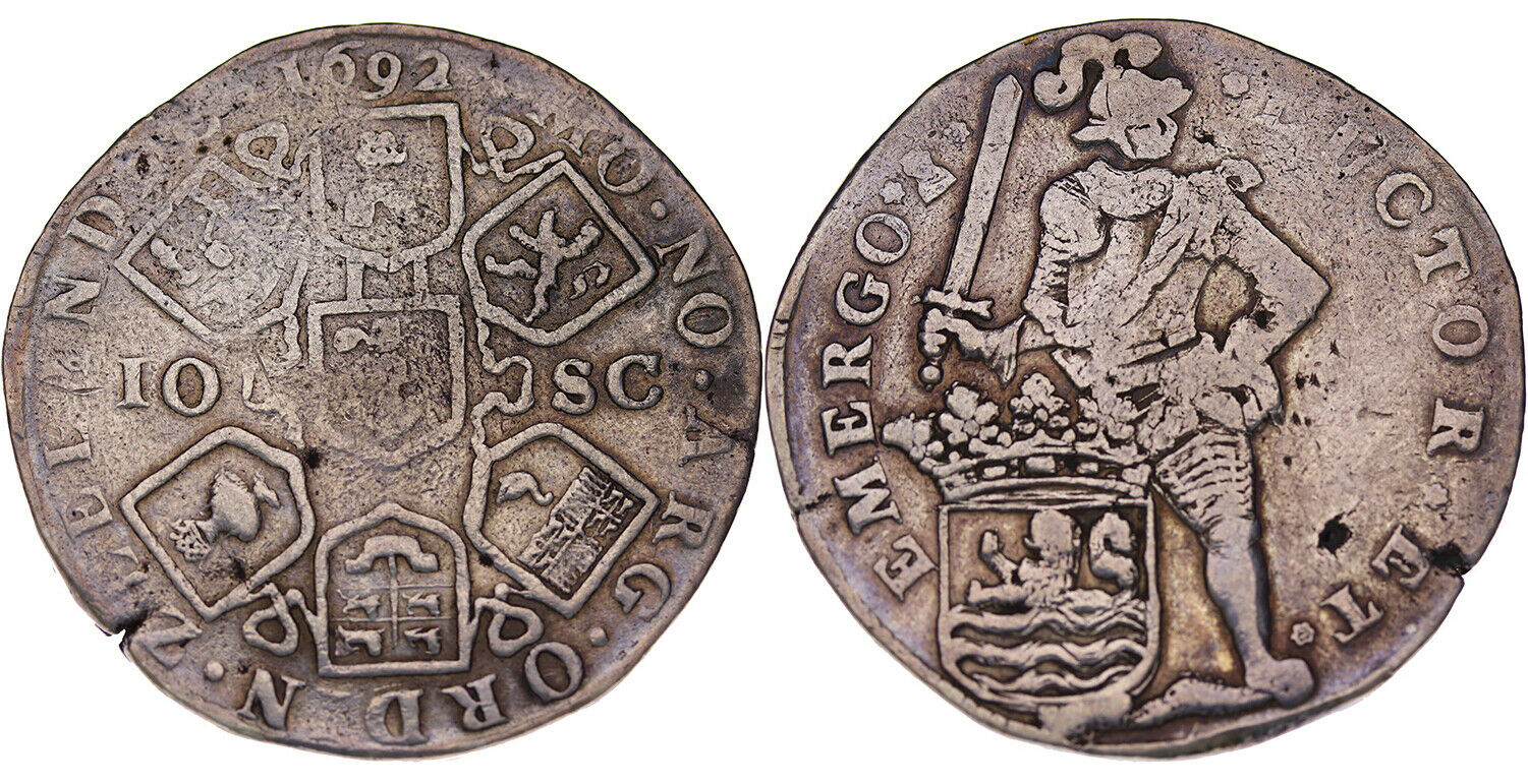 Netherlands - Zeeland - Daalder van 10 Schelling 1692